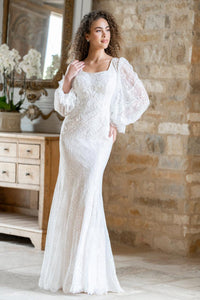 M732 Modest Wedding Dress