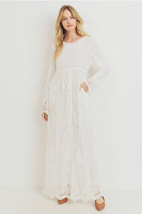 Rhiannon Embroidered Temple Dress