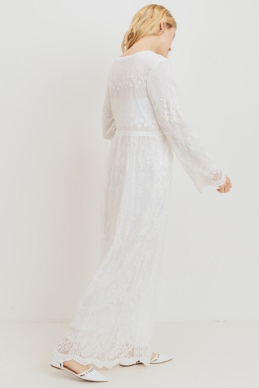 Rhiannon Embroidered Temple Dress