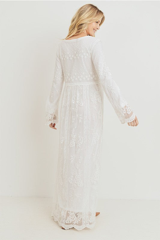 Rhiannon Embroidered Temple Dress