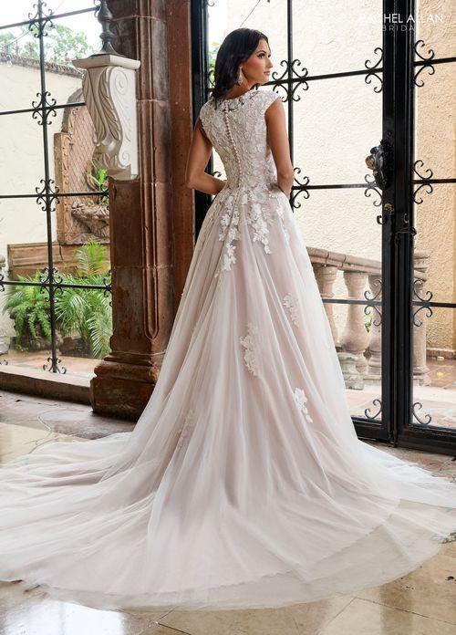 RB7002 Modest Wedding Dress