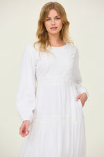 Maribelle Embroidered Temple Dress