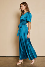 Laura Modest Maxi in Teal