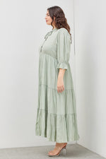 Savannah Modest Maxi in Sage