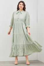 Savannah Modest Maxi in Sage