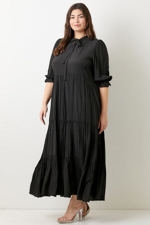 Savannah Modest Maxi in Black