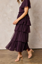 Demi Modest Maxi in Plum