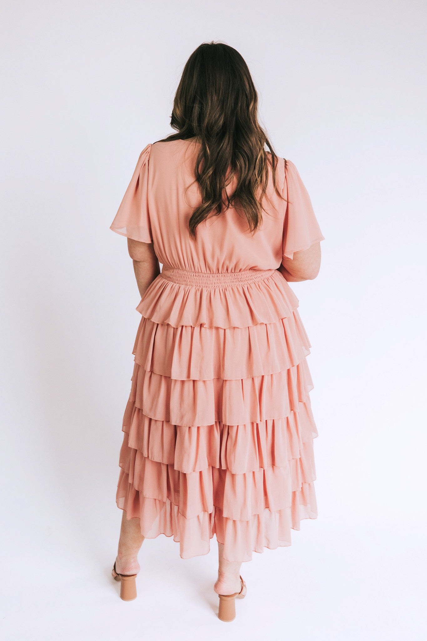 Forever With You Modest Dress in Ash Rose