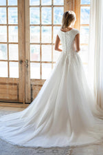 M734 Modest Wedding Dress