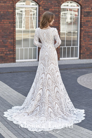 8254 Modest Wedding Dress