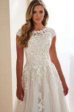 MOD301 Modest Wedding Dress