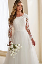 MOD302 Modest Wedding Dress