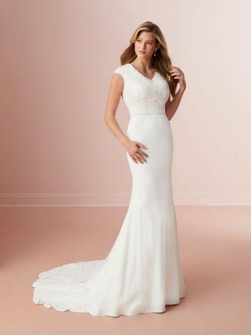 28126 Modest Wedding Dress