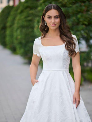 28213 Modest Wedding Dress