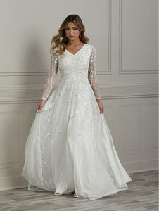 Ruth 39012 Modest Wedding Dress