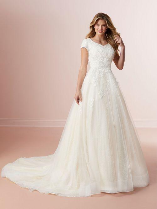 28131 Modest Wedding Dress