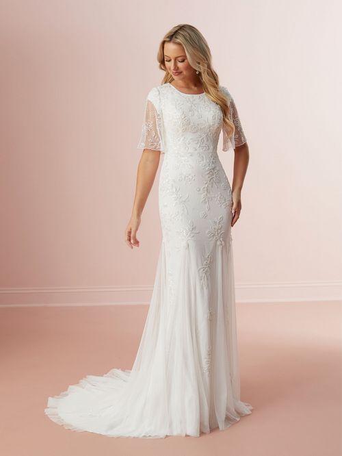 28116 Modest Wedding Dress