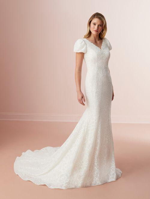 28133 Modest Wedding Dress