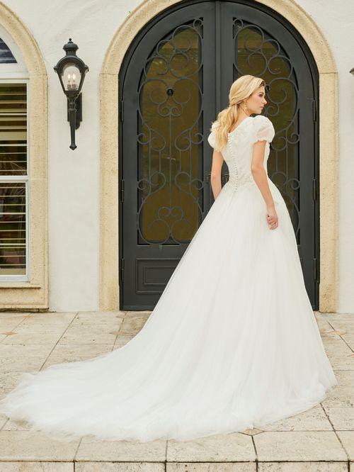 28196 Modest Wedding Dress