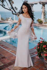 M710 Modest Wedding Dress