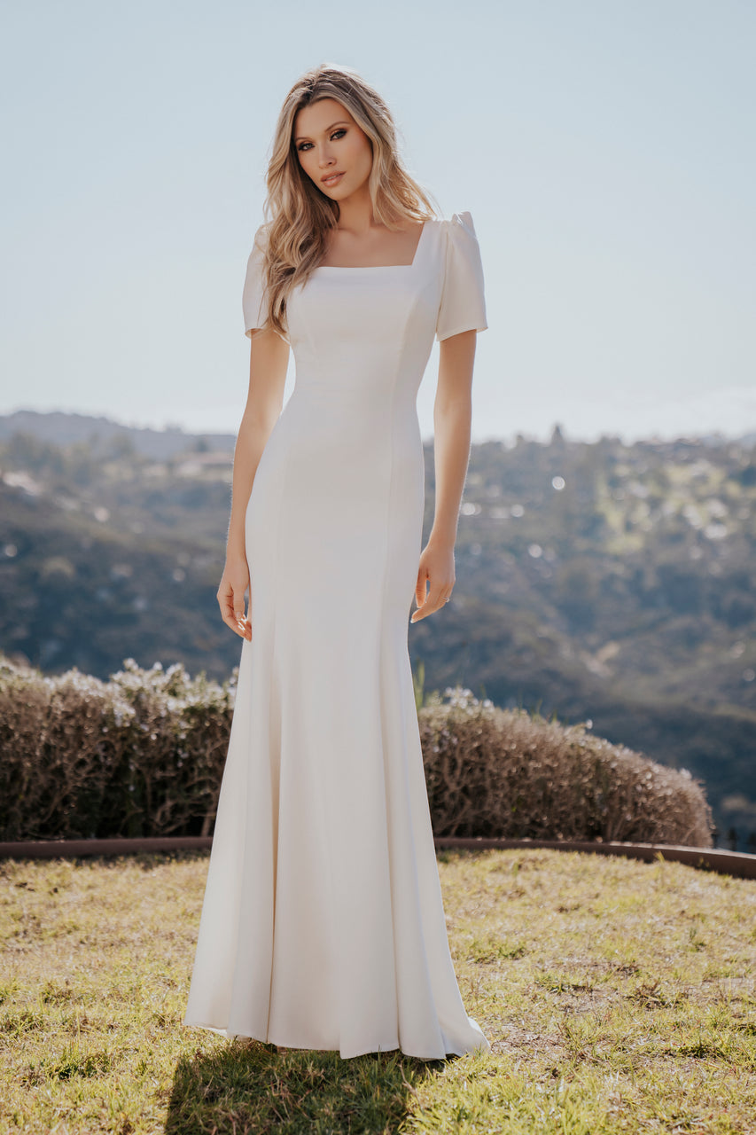 M712 Modest Wedding Dress