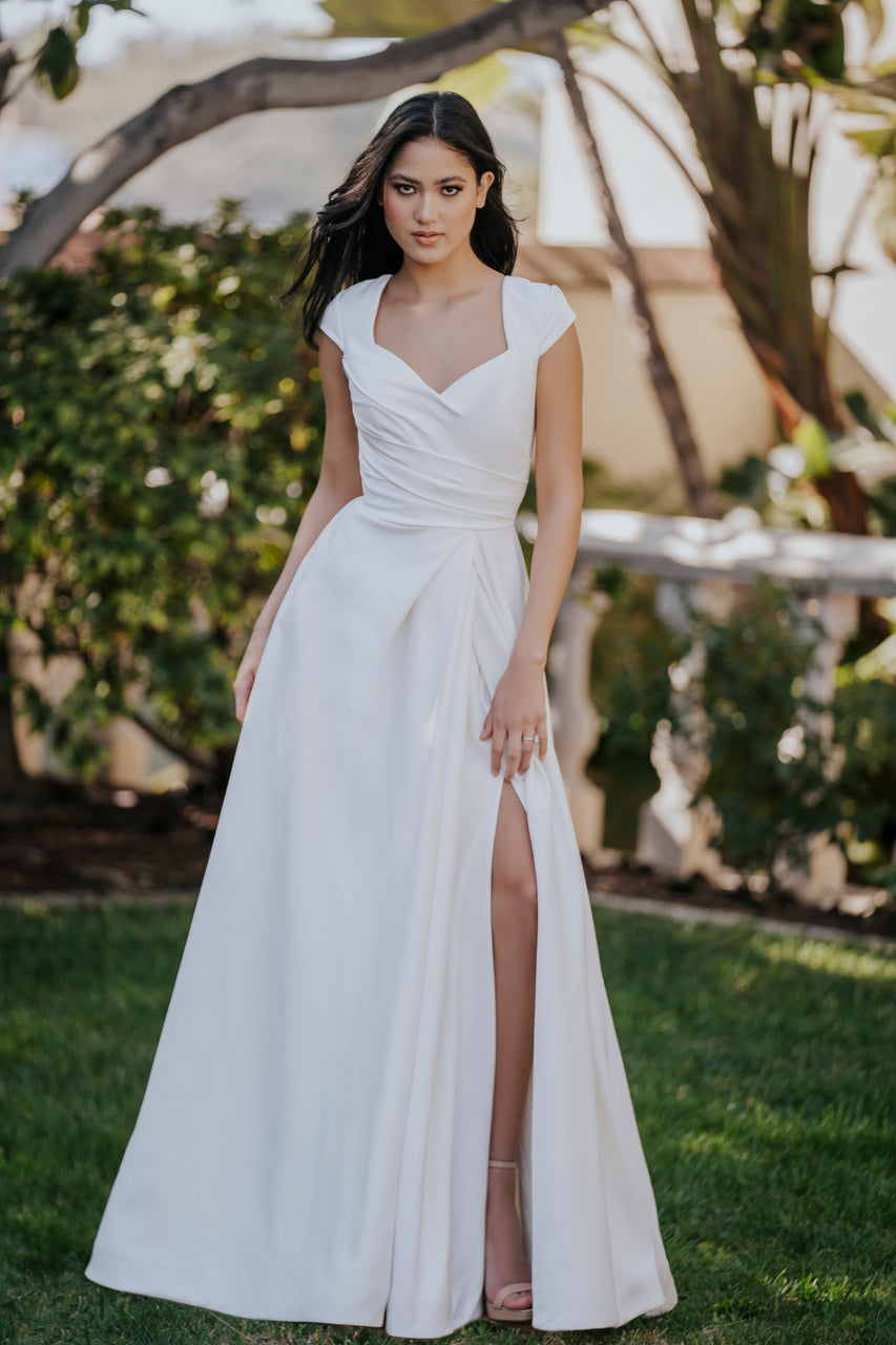 M714 Modest Wedding Dress