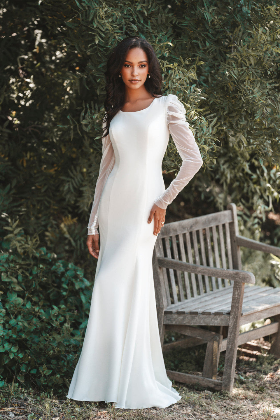 M720 Modest Wedding Dress