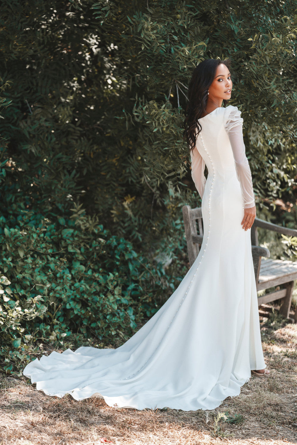 M720 Modest Wedding Dress