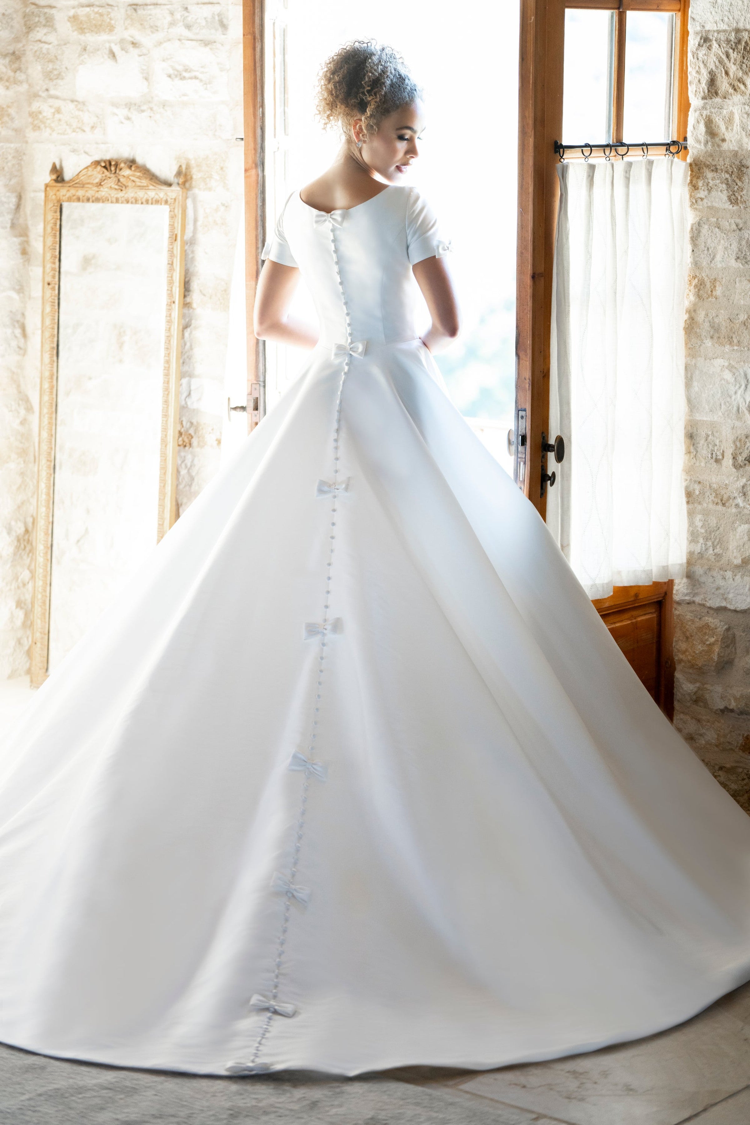 M731 Modest Wedding Dress