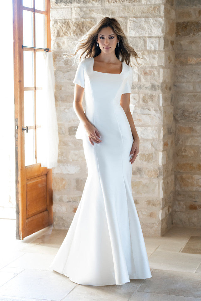 M735 Modest Wedding Dress