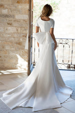 M735 Modest Wedding Dress