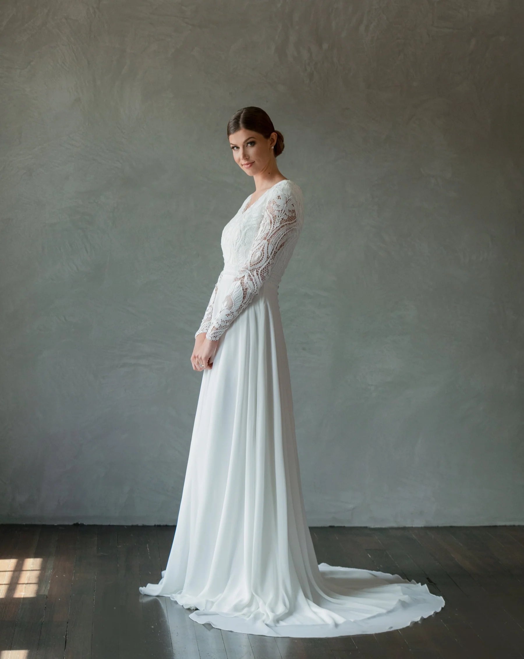 Abigail Modest Wedding Dress