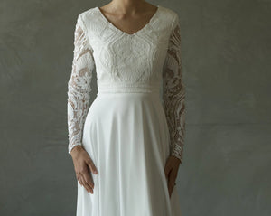 Abigail Modest Wedding Dress