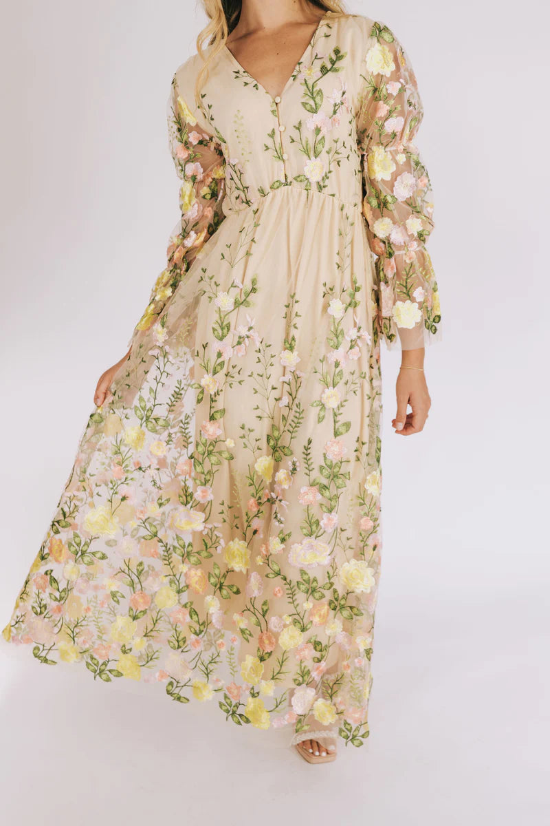 Garden Gala Modest Maxi