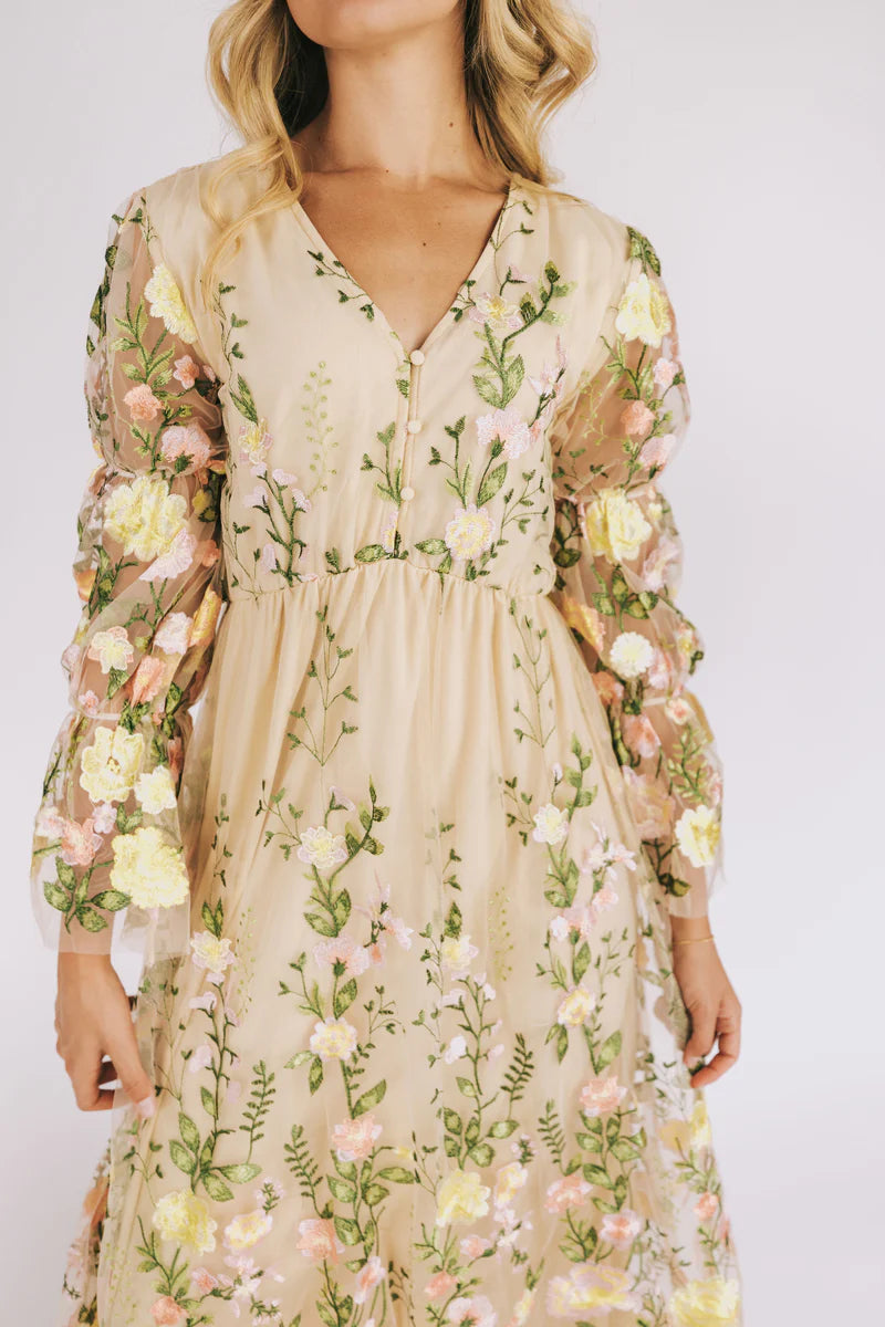 Garden Gala Modest Maxi