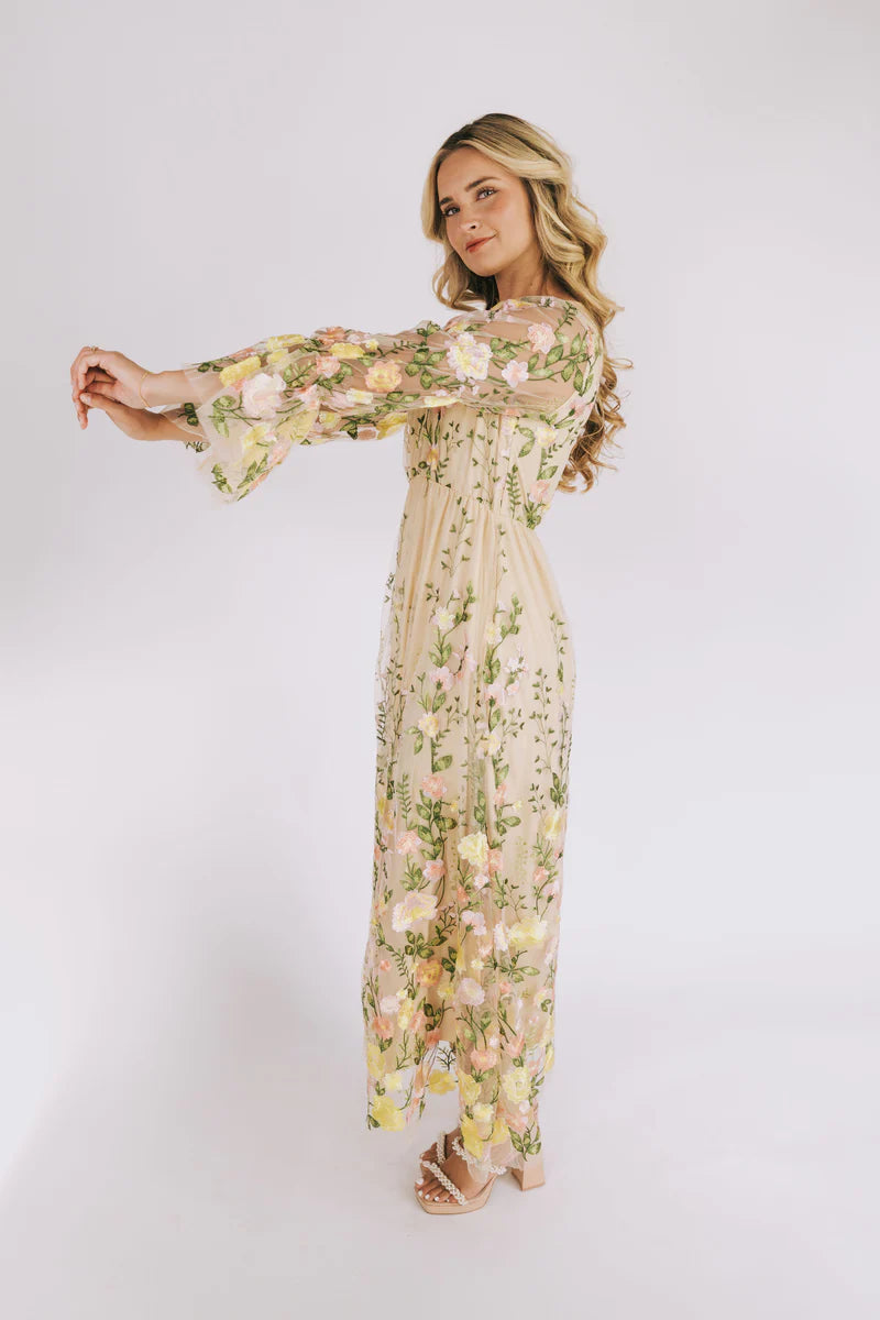 Garden Gala Modest Maxi