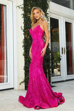 PS21208M Modest Prom Dress