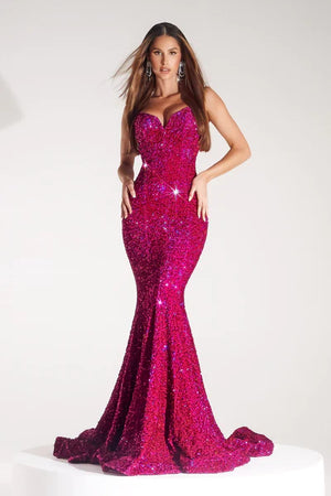 PS21208M Modest Prom Dress