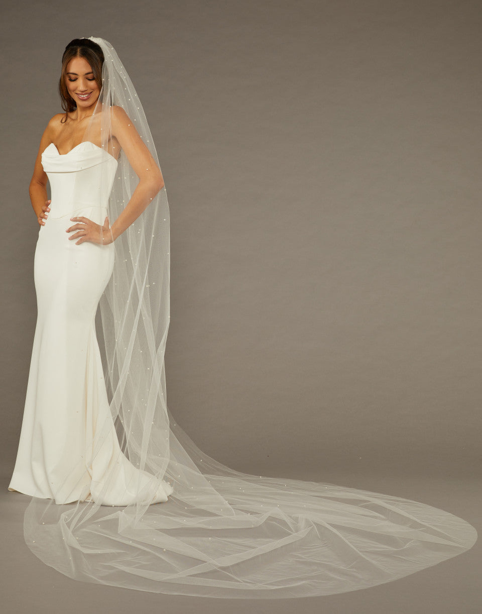 V2488 Royal Cathedral Bridal Veil