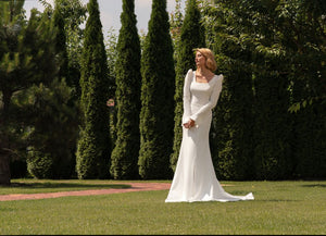 8305 Modest Wedding Dress