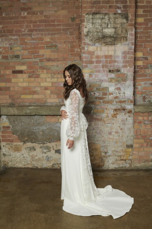 Atlas T2286Z Modest Wedding Dress