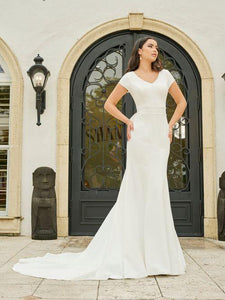 28202 Modest Wedding Dress