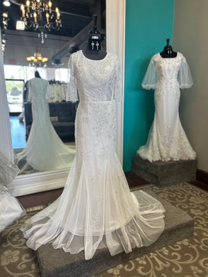 28116 Modest Wedding Dress