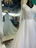 28127 Modest Wedding Dress