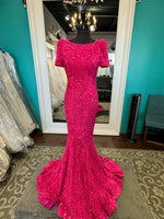 PS21208M Modest Prom Dress