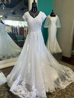 28135 Modest Wedding Dress