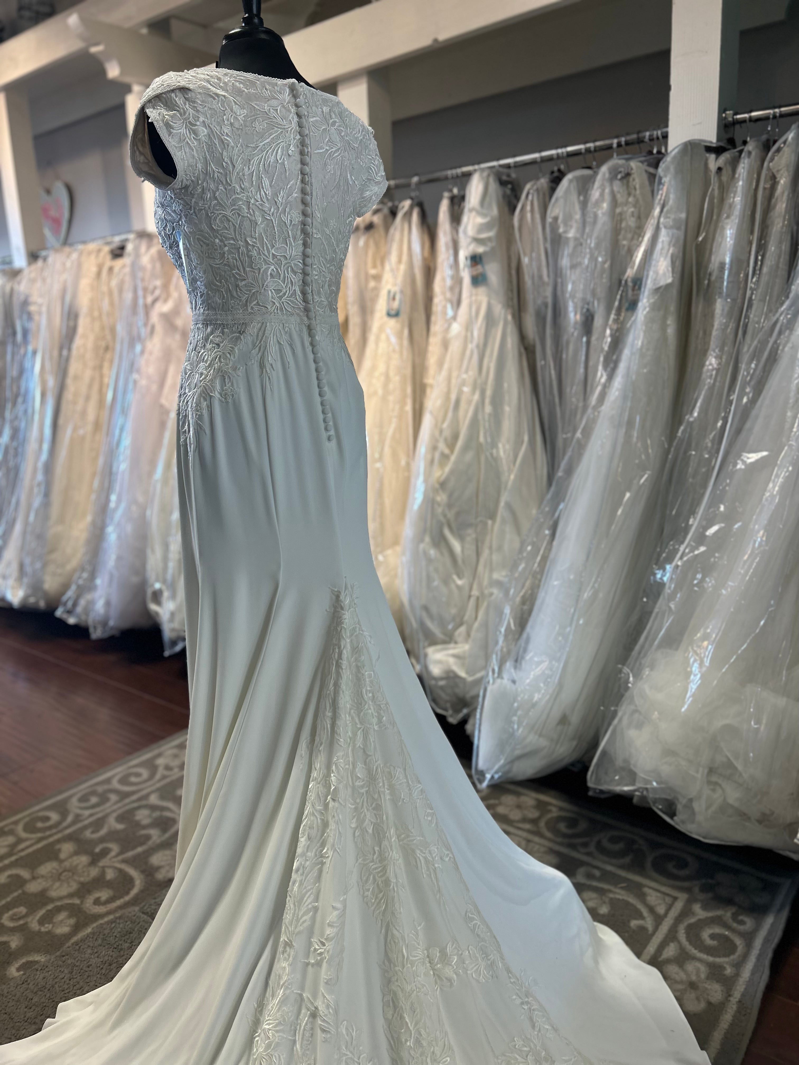 28117 Modest Wedding Dress