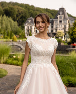 8216 Modest Wedding Dress