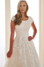 MOD305 Modest Wedding Dress