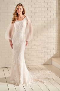 MOD952 Modest Wedding Dress